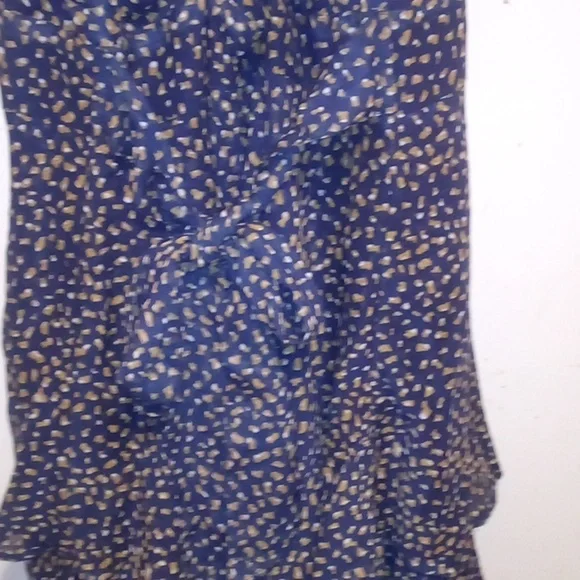 NIP Fixmatti Cute Spaghetti Strap V Neck Backless Ruffle Skirt Romper - Small - Picture 10 of 13